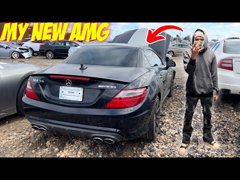 Buying A Mercedes Benz SLK 55 AMG From The Insurance Auto Auction