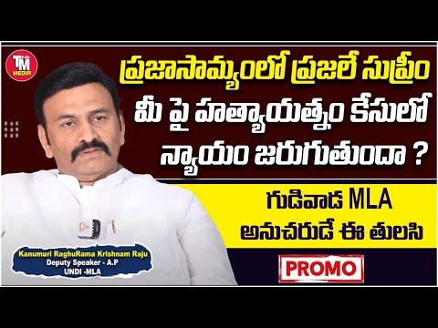 ప్రజాసామ్యంలో ప్రజలే సుప్రీంగుడివాడ MLA అనుచరుడే ఈ తులసి - RRR || TELUGU MEDIA