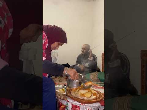 اعدت جدتي 👵عشاء🥗 شهي 🤤 لي زوجها👴❤️ #fby #fouryou #explore #marocaine🇲🇦