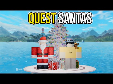 Cara MENYELESAIKAN QUEST SANTAS  DI Game FISCH ROBLOX