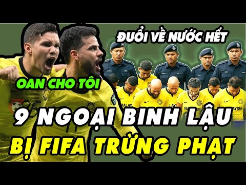 Nhận Hậu Quả Nặng Nề, hàng loạt cầu thủ nhập tịch Lậu Malaysia tan tành sự nghiệp, FIFA Nặng tay
