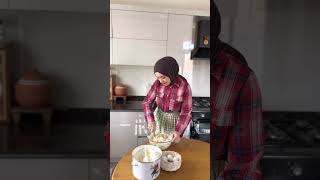 Evde erişte kesiyorum/ sessiz vlog