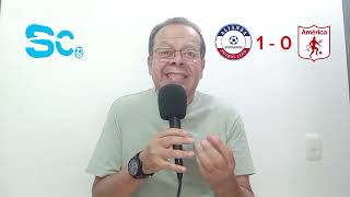 ALIANZA F.C. 1 - 0 AMÉRICA... FALTAN JUNFER, DUVAN Y POLILLA.