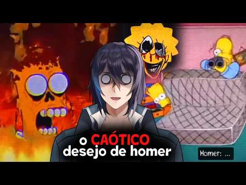 vendo OS SIMPS0NS ANALOG HORROR: O LADRÃO DE PELES DE SPRINGFIELD