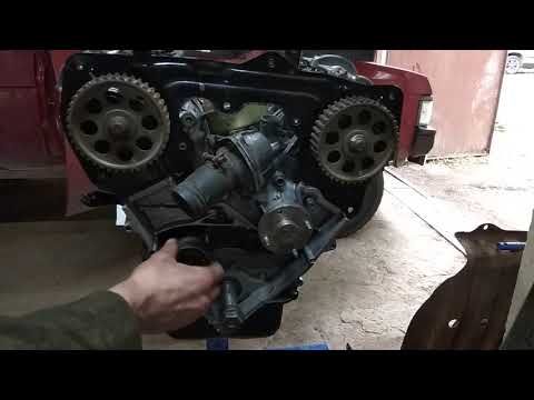 NISSAN TERRANO1 WD21 VG30 11я часть сборка мотора