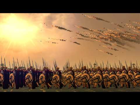 SPARTANS March for AFRICAN Siege - Total War ROME 2