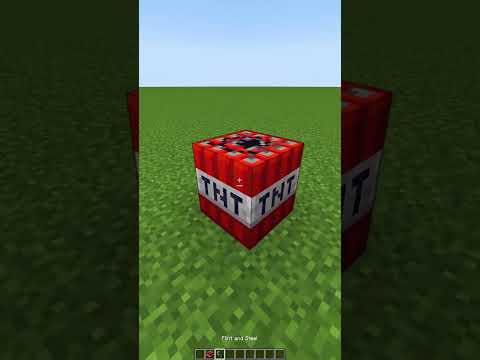 Minecraft TNT vs 1000 Mini TNT🤯(もういいよ) #shorts