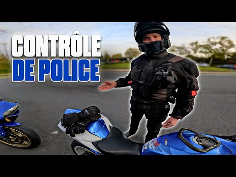 LA POLICE ME CONTRÔLE EN GSXR !👮‍♂️🤬 {Plus de permis?!}