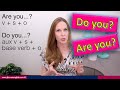 Understanding 'Do You' and 'Are You' Questions