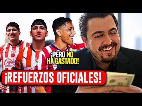 🚨FICHAJES OFICIALES EN CHIVAS! PERO AMAURY NO HA GASTADO! DIRECTIVA BUSCA MAS REFUERZOS