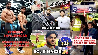GYM WALO K BACHE NAHI HOTE ? 😂 | BICEP WORKOUT W/ NITIN CHANDILA BHAI | ECL CRICKET | SEHAJ ZAILDAR