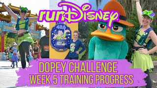 My Dopey Challenge Training Progress | Week 5 | Long Run Complete! 🏃‍♀️✨