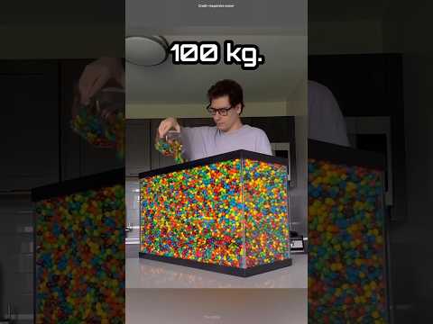 Memakan 100Kg Permen😱‼️