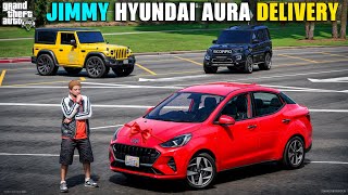 JIMMY HYUNDAI AURA DELIVERY | GTA V GAMEPLAY | GTA 5 | GTA V GAMEPLAY | GTA 5