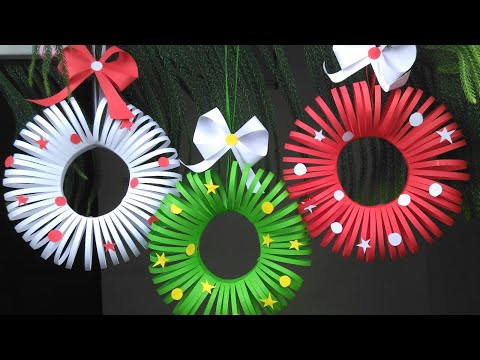Paper Crafts For School | Christmas Crafts | Christmas Decorations Ideas | Paper Craft | Paper - YouTube