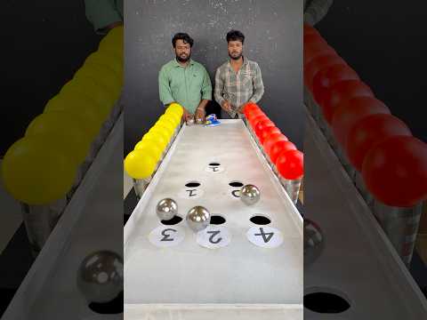 Steel Ball Roll drop Ball Challenge #shorts