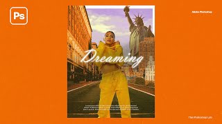 Simple Poster Design Inspiration you can do in Adobe Photoshop
