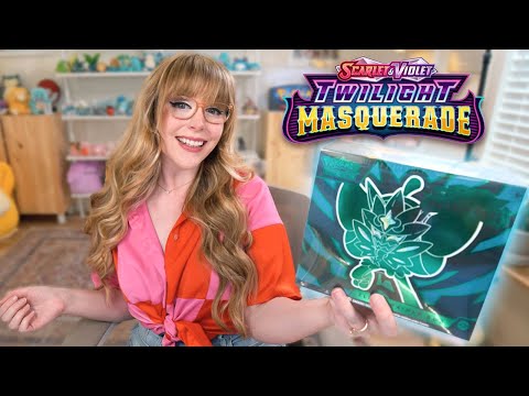 NEW Pokemon Cards Twilight Masquerade Elite Trainer Box Opening!!