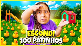 Se NÃO ENCONTRAR os patinhos PERDE