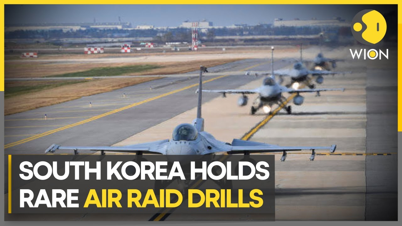 South Korea rare air raid drills held among growing threat from North Korea