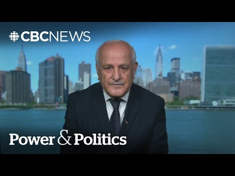 YouTube video thumbnail: Canada Recognizing Statehood a 'Significant Step' to Peace: Palestinian UN Envoy