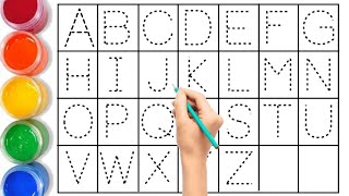 Learn ABCD Alphabets and numbers counting 123.Shapes for kids and Toddlers.ABC phonics song.