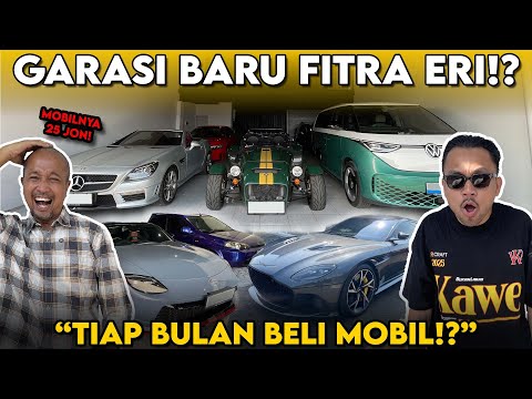 BELI MOBIL TIAP BULAN, SAMPE LUPA PARKIR DIMANA⁉️ GELEDAH GARASI BARU OM FITRA ERI‼️