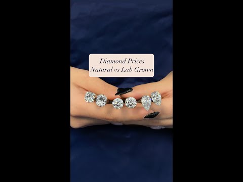 Natural vs Lab Grown Diamond Prices