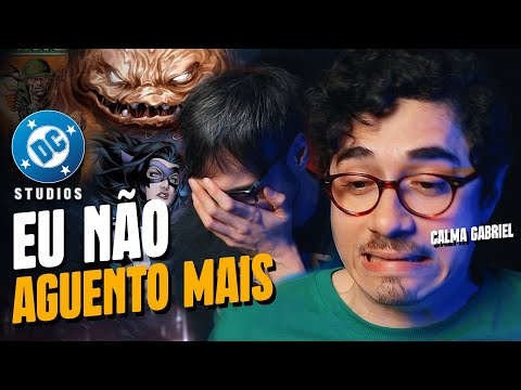 EU NÃO AGUENTO MAIS! DESABAFO SOBRE PROJETOS e RUMORES da DC STUDIOS