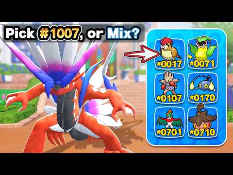 Choose Your Starter BUT We SWAP Their Dex Numbers!