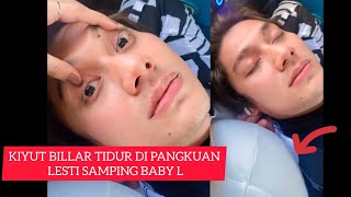 STORY IG LESTI, BILLAR TIDUR DIPANGKUAN LESTI BERPELUKAN KIYUT, HEBOH JAKET BIRU TERPECAHKAN