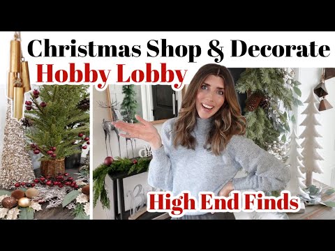 Christmas Hobby Lobby Shop & Decorate With Me 2024 / Amazing Holiday Deals You Won't want to miss!