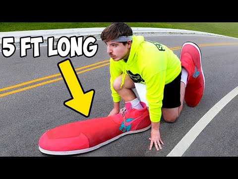 I Ran A Marathon In The World's Largest Shoes