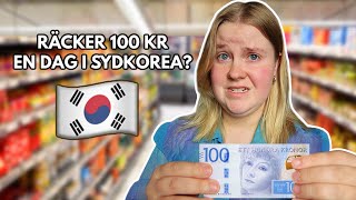 Kan man överleva en dag i Sydkorea på 100 kr?