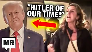 Trump STUNNED By Hecklers At Restaurant