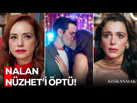 Nalan'dan Herkesi Şaşırtan Öpücük Hamlesi! - Kıskanmak 3. Bölüm (SON SAHNE)