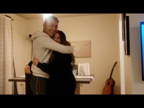 أخيرا إلتحقت بزوجي في كندا ، صدمة حياته ❤️ 🇨🇦