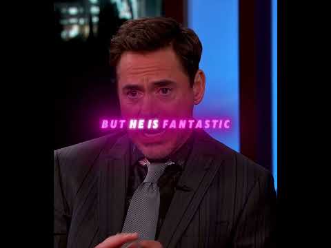 "Is Robert Downey Jr. okay with Tom Holland, a British guy, playing Spider-Man? - Iron Man Edit