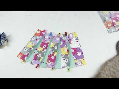 Just look how beautifully these strips of fabric transform |Sewing for beginners | DIY patchwork