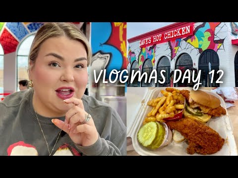 TRYING DAVE'S HOT CHICKEN & COOL NEW AMAZON FIND! | VLOGMAS DAY 12