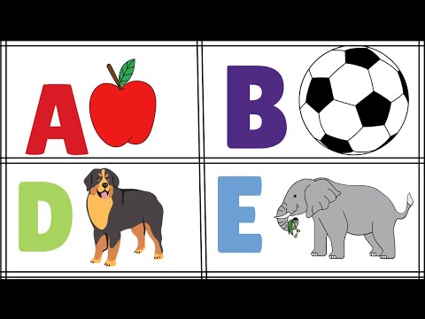 Learn English Alphabet with Drawing and Live Examples | Fun Alphabet Learning for Kids#abcanik