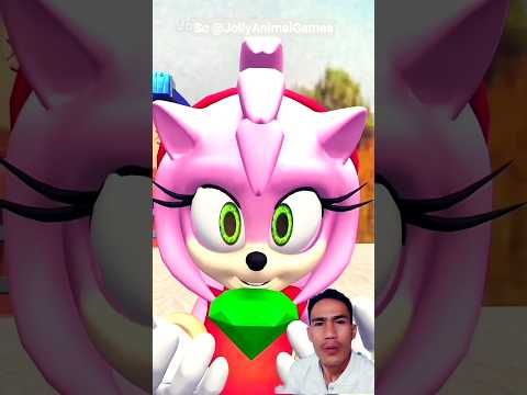 amy rose memberikan kekuatan untuk Sonic ‼️ #sonic #amyrose #squidgame #shorts