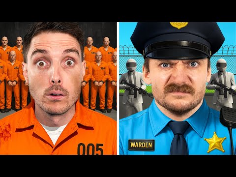 100 Players vs Deadly Prison in GTA