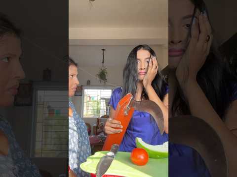 যখন নেকি মামনি প্রথম রান্না ঘরে……..😂#bengalicomedy #comedy #youtubeshorts #funny #justact