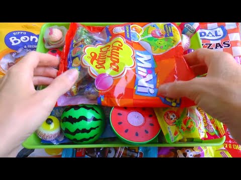 Satisfying Very yummy surprise candy asmr video   만족스러운 매우 맛있는 깜짝 사탕 외국인 비디오