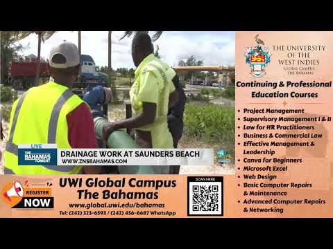 YouTube video thumbnail: Drainage Work At Saunders Beach