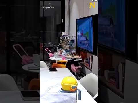 Toddler Struck by Hurricane 😱😰
