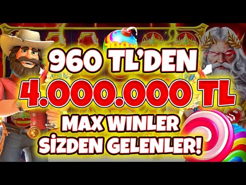 Slot Oyunları 🍀 Sizden Gelenler 🍀 960 TL 'den 4.000.000 TL Rekor Kazanç |  Max Win Kazançlar