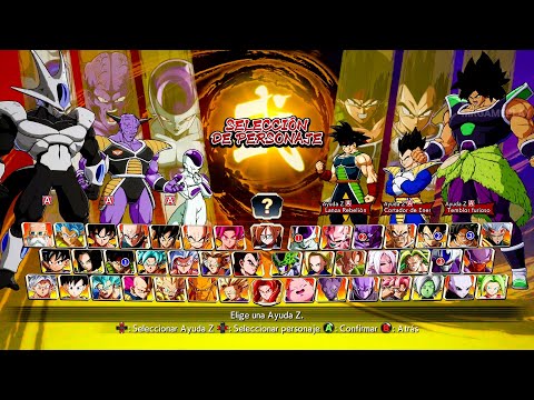 Dragon Ball FighterZ - Ejercito de Freezer vs Ejercito de Bardock