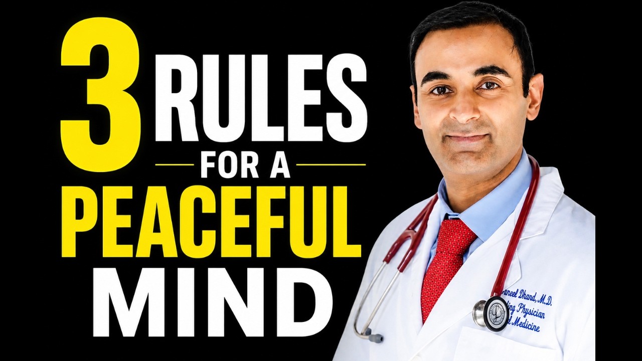 3 RULES for a Peaceful Mind